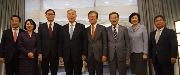 10일 서울가든호텔에서 진행된 2017년 수가협상 상견례 현장