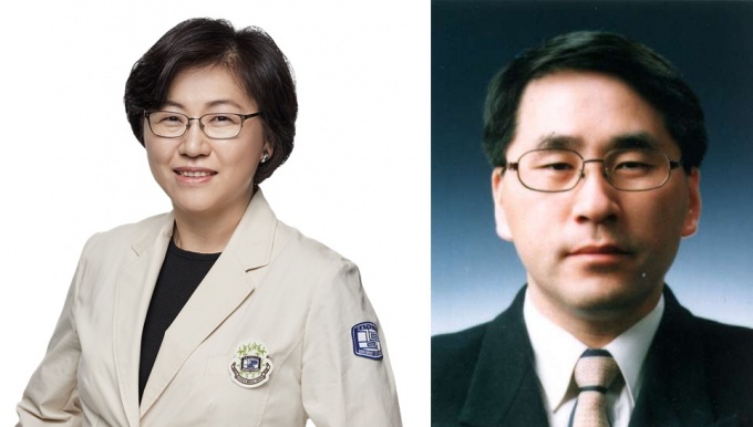 서울성모병원 김미란 교수·가톨릭의대 예방의학교실 김석일 교수(왼쪽부터)