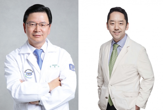 서울성모병원 윤승규 교수·부천성모병원 이승원 교수(좌측부터)