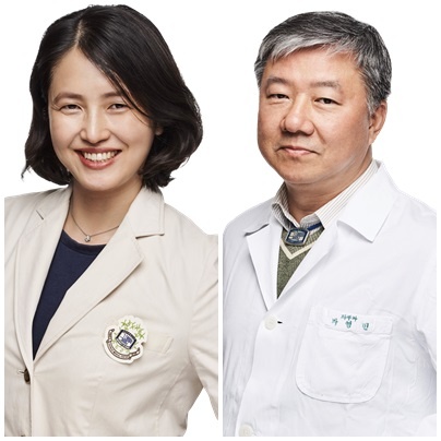 가톨릭대학교 서울성모병원 피부과 이지현·박영민교수(왼쪽부터)