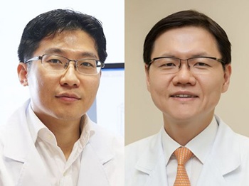 융합의학과 박윤용 교수(사진左)·소화기내과 명승재 교수(사진右)