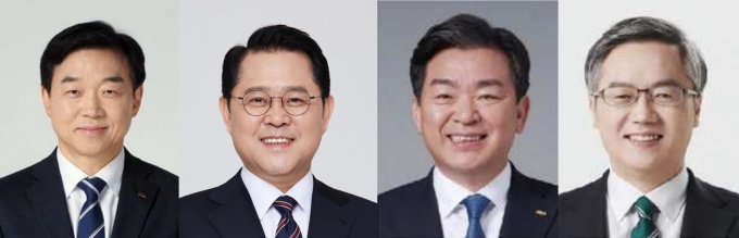 왼쪽부터 박영섭,장영준,김철수,이상훈 후보